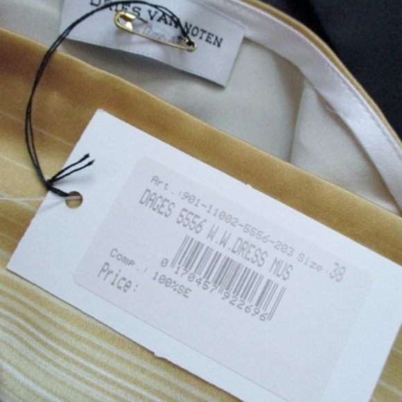 DRIES VAN NOTEN DAGES Silk Dress - Picture 3 of 5